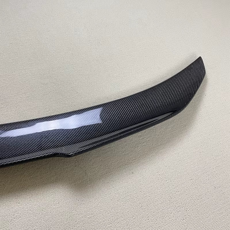 For AUDI A3 S3 RS3 Limousine 8V Sedan 2013-2020 PSM Style Carbon Fiber Rear Spoiler Trunk Wing FRP Forged Carbon