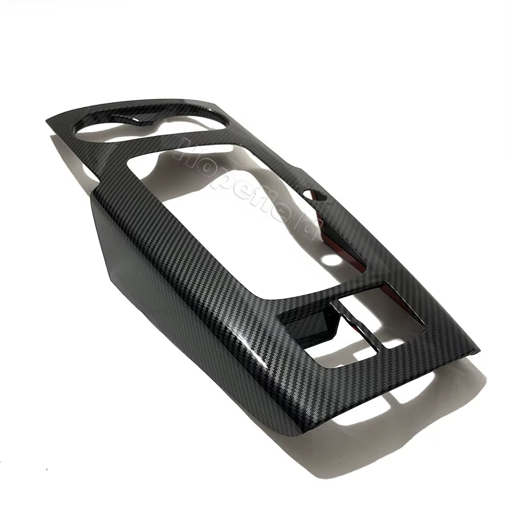 Carbon Fiber Gear Shift Knob Panel Frame Decoration Sticker for Audi A3 8V S3 2014-2020 No Start Button Car Interior Accessories