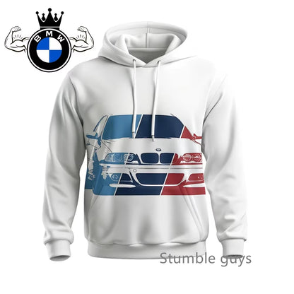 Men'S Autumn Long Sleeve Hoodie Sweatshirt Jacket Coat Fashion Sports Motorcycle Racing M Power Car Brand Modern