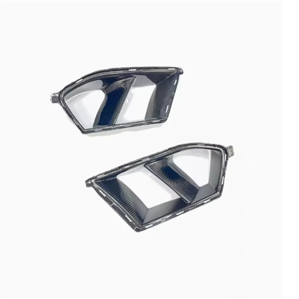 For BMW G80 M3 G82 G83 M4 2021+ Dry Carbon Fibre Front Bumper Air Inlet Grille Decoration Air Vents Body Kits