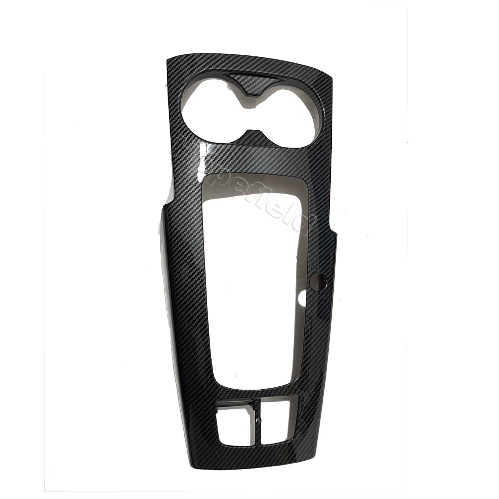 Carbon Fiber Gear Shift Knob Panel Frame Decoration Sticker for Audi A3 8V S3 2014-2020 No Start Button Car Interior Accessories