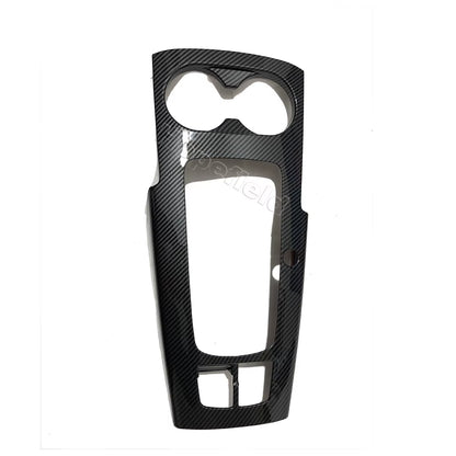 Carbon Fiber Gear Shift Knob Panel Frame Decoration Sticker for Audi A3 8V S3 2014-2020 No Start Button Car Interior Accessories