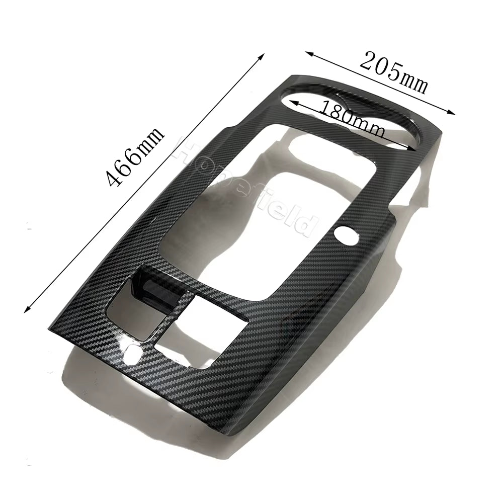 Carbon Fiber Gear Shift Knob Panel Frame Decoration Sticker for Audi A3 8V S3 2014-2020 No Start Button Car Interior Accessories