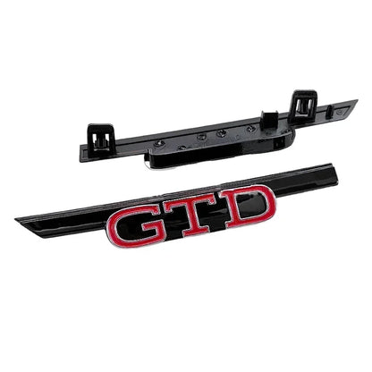 3D ABS Car Front Grille Emblem Badge for  Golf 8 MK8 Rline GTI GTD GTE Logo Polo