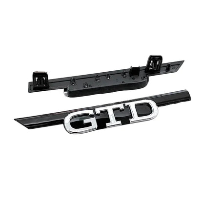 3D ABS Car Front Grille Emblem Badge for  Golf 8 MK8 Rline GTI GTD GTE Logo Polo