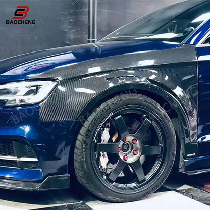 For Audi A3 S3 RS3 Modified and Upgraded Cabral Perfect Carbon Fiber Perforated Fender Side Fender Bodykit Car Accessories Parts
