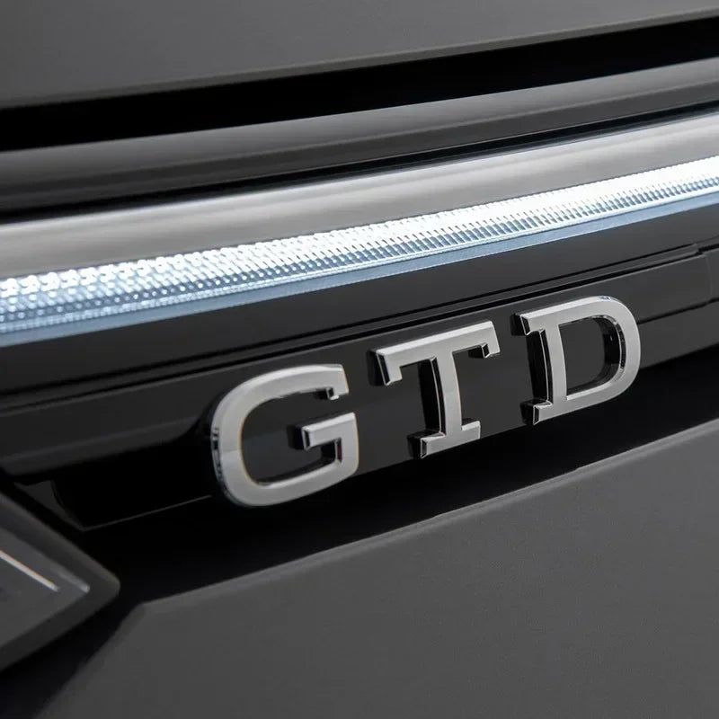 3D ABS Car Front Grille Emblem Badge for  Golf 8 MK8 Rline GTI GTD GTE Logo Polo