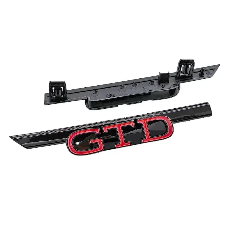 3D ABS Car Front Grille Emblem Badge for  Golf 8 MK8 Rline GTI GTD GTE Logo Polo