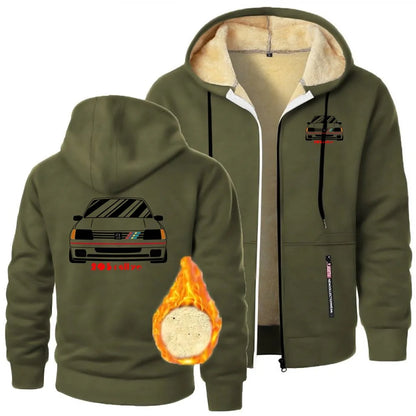 Wrc 205 Gti Car Rallye Racing Sportwear Lambswool Sweatshirt Men Women Hoodies Coats Winter Thick Jacket Adventure Youth Outwear