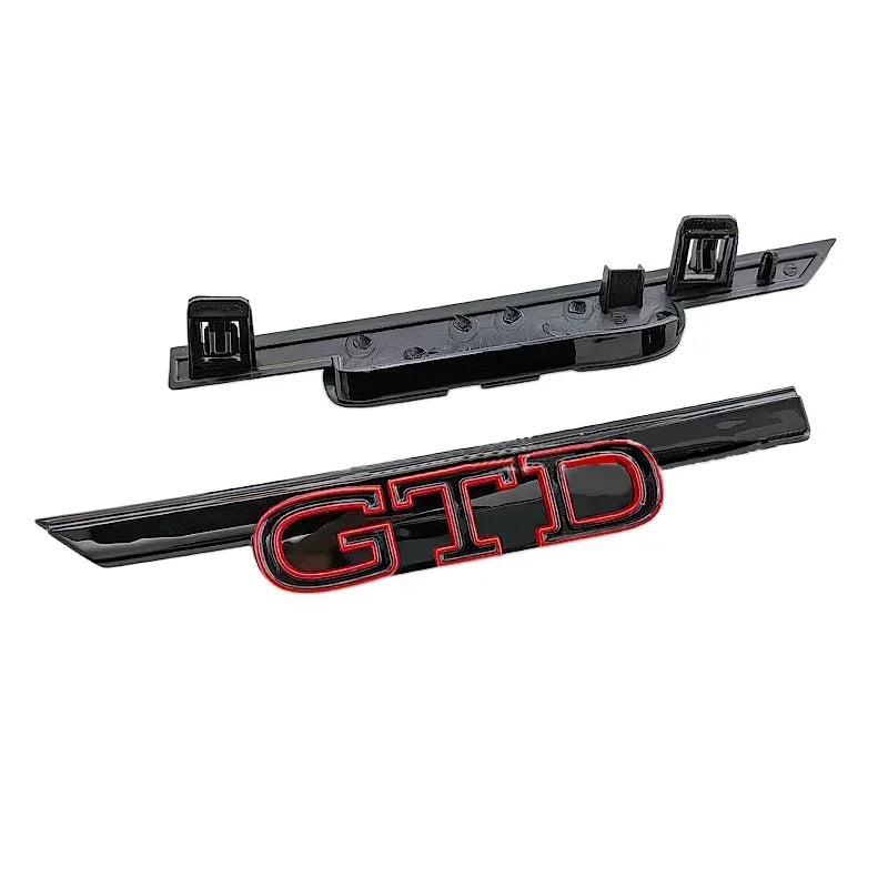 3D ABS Car Front Grille Emblem Badge for  Golf 8 MK8 Rline GTI GTD GTE Logo Polo