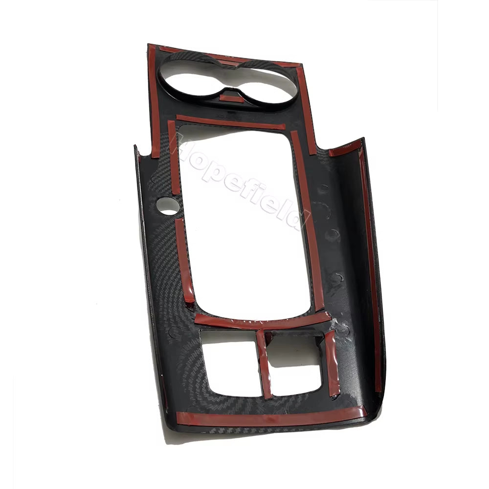 Carbon Fiber Gear Shift Knob Panel Frame Decoration Sticker for Audi A3 8V S3 2014-2020 No Start Button Car Interior Accessories