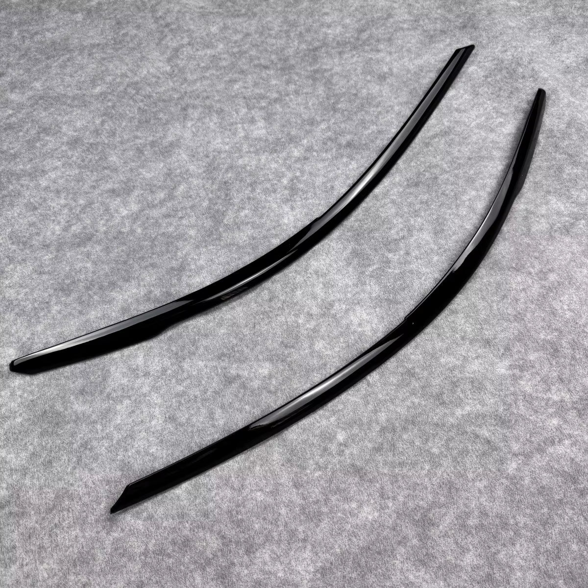 For VW Golf MK8 2020-2024 GTI GTD GTE R R-LINE TSI TDI Front Headlight Eyelids Eyebrow Splitter Stickers Cover ABS Accessories